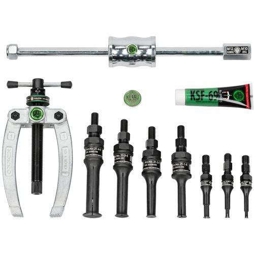 ■クッコ ベアリング引き抜きセット ベアリング内径5~34mm 9点セット【6921565:0】[店頭受取不可]の画像