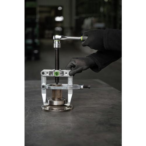 ■クッコ サイドクランプ付きギヤプーラー 2本アーム 最大径80mm 深さ90mm【6923130:0】[店頭受取不可]の画像