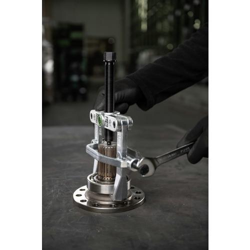■クッコ サイドクランプ付きギヤプーラー 2本アーム 最大径80mm 深さ90mm【6923130:0】[店頭受取不可]の画像
