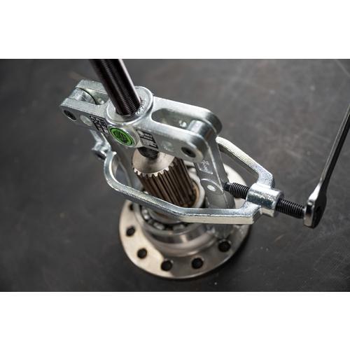 ■クッコ サイドクランプ付きギヤプーラー 2本アーム 最大径80mm 深さ90mm【6923130:0】[店頭受取不可]の画像