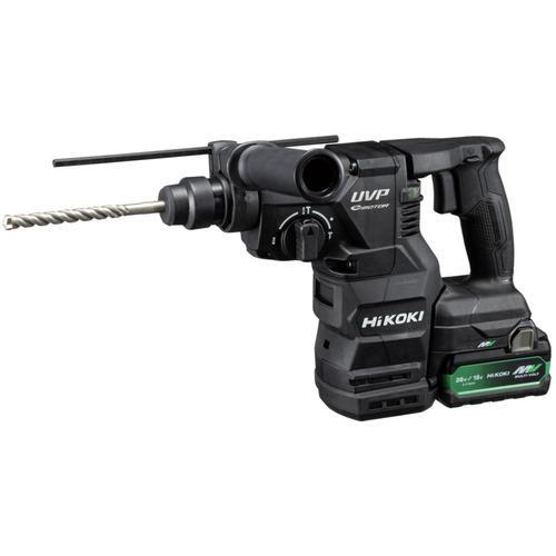 ■HiKOKI ロータリハンマドリル 36V SDSプラスシャンク 新マルチボルトセット品 ストロングブラック【6949631:0】[店頭受取不可]_1