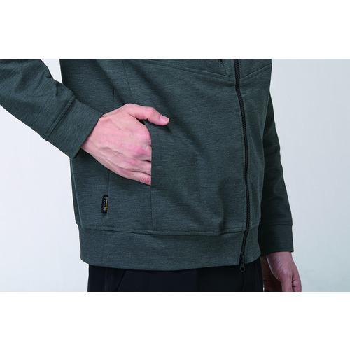 □BURTLE フーディブルゾン 851-35-M ブラック【7038170:0】[店頭受取