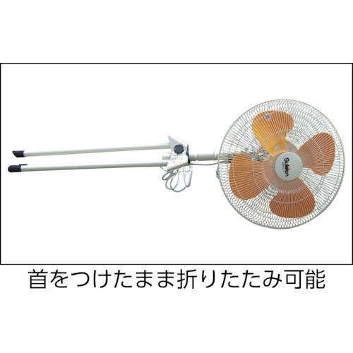 □Suiden 工場扇(大型扇風機)スタンド型 樹脂ハネ45cm 単相100V
