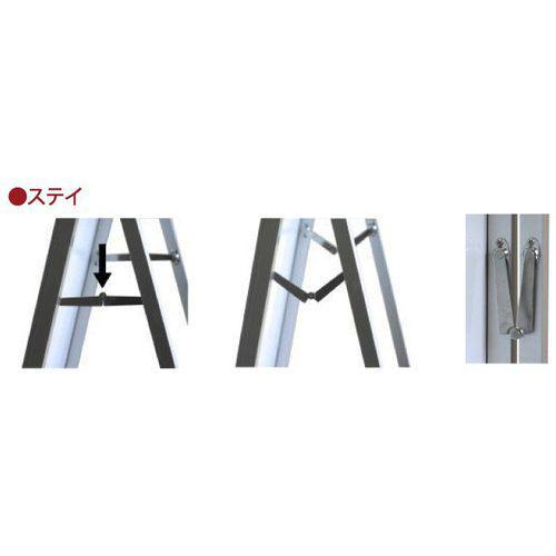 ■TOKISEI ポスターグリップスタンド看板 屋内用 A型 A2片面ブラック【8190863:0】[直送DS][店頭受取不可]の画像