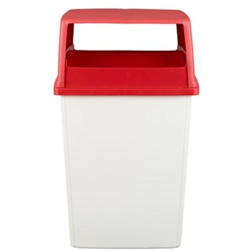 ■ラバーメイド 【売切廃番】グラットンコンテナ用フタ フードトップ (内蓋付き) レッド【8194617:0】[直送DS][店頭受取不可]_1
