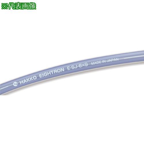 ■ハッコウ スーパー柔軟フッ素チューブ・クリアブルー 6×8 20M〔品番:ESJ6X8CBU20〕【8290301:0】[店頭受取不可] □ハッコウ スーパー柔軟フッ素チューブ・クリアブルー 6×8 20M