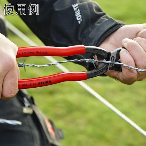 ■KNIPEX 250mm ミニクリッパー【8358254:0】[店頭受取不可]｜hcvalor2｜13