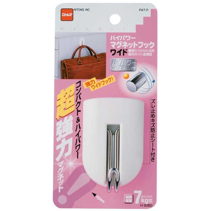 ニトムズ ハイパワーマグネットフック ワイド Vh ホームセンターバローヤフー店 通販 Yahoo ショッピング