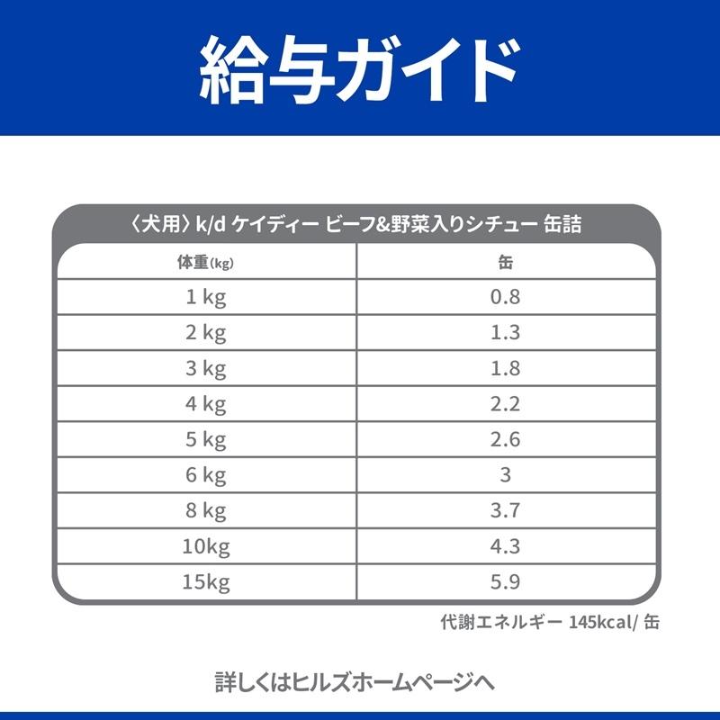 ヒルズ 犬用 ドッグフード k /d 腎臓ケア ビーフ＆野菜入り
