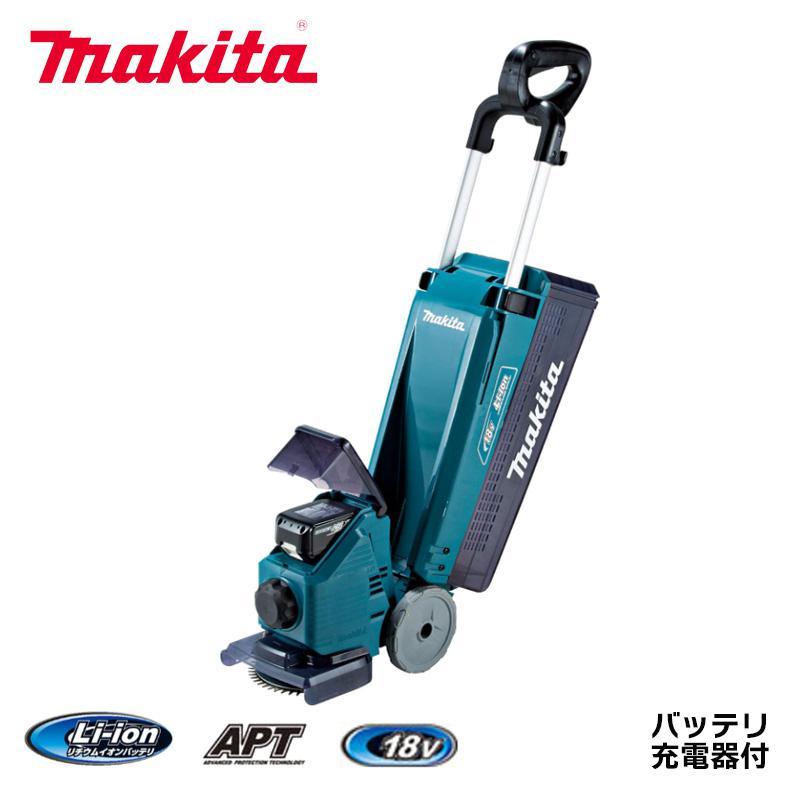 マキタ 18V充電式芝刈機(バッテリ、充電器付)MLM160DRF 160mm 芝刈機