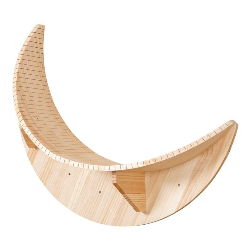 MYZOO(マイズー) キャットステップ ルナ LUNA 三日月型ステップ 壁掛け