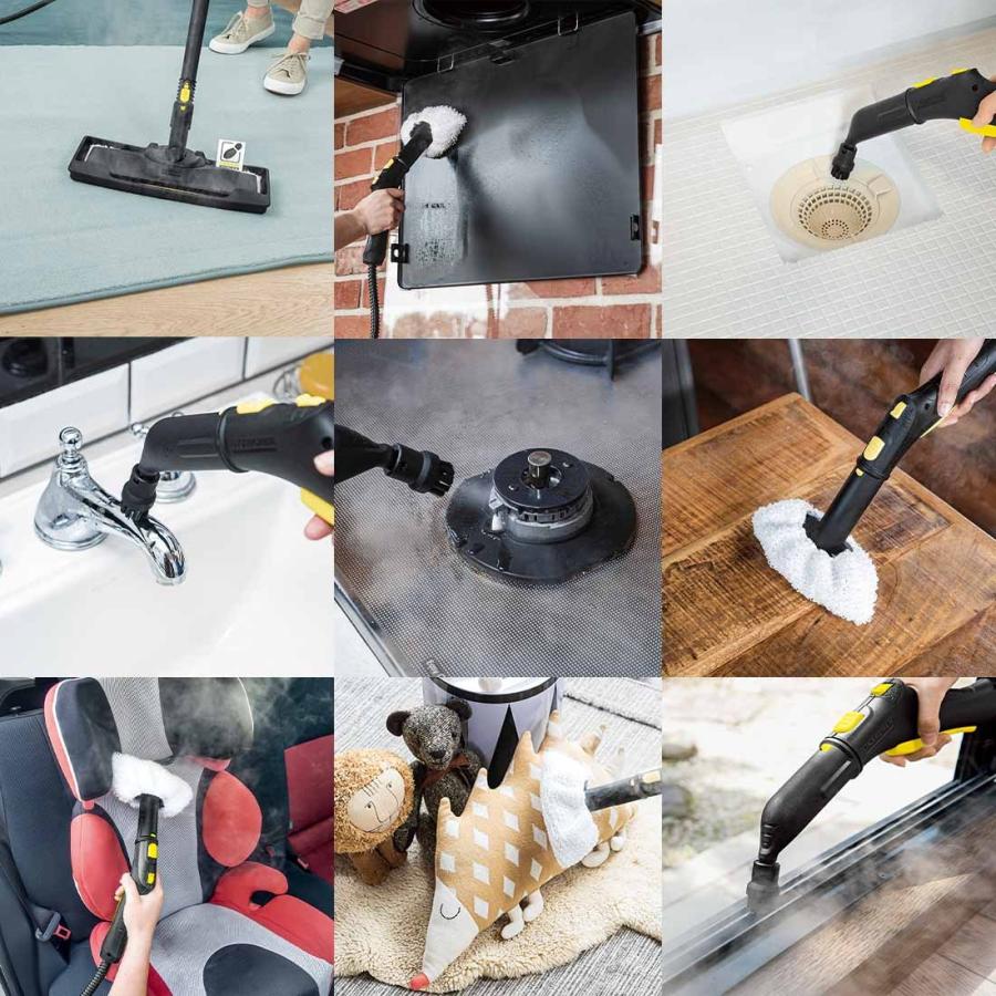 (消耗品増量セット)ケルヒャー スチームクリーナー SC3 イージーフィックス 1513-1170 