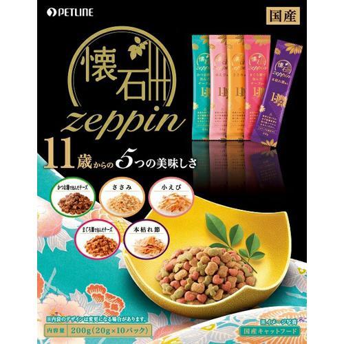 セット販売】 日清ペットフード 懐石zeppin 11歳から5つの美味しさ