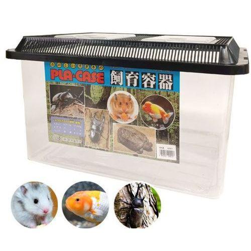ケース販売】 飼育容器 プラケース LL スリットフタ仕切付 虫かご 6個