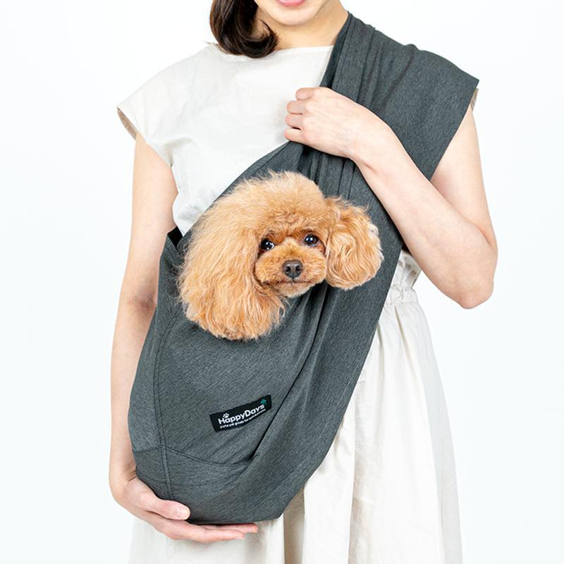 【セット販売】 ペットプロジャパン HappyDays 国産ソフトスリング ダークブラウン (×6セット)