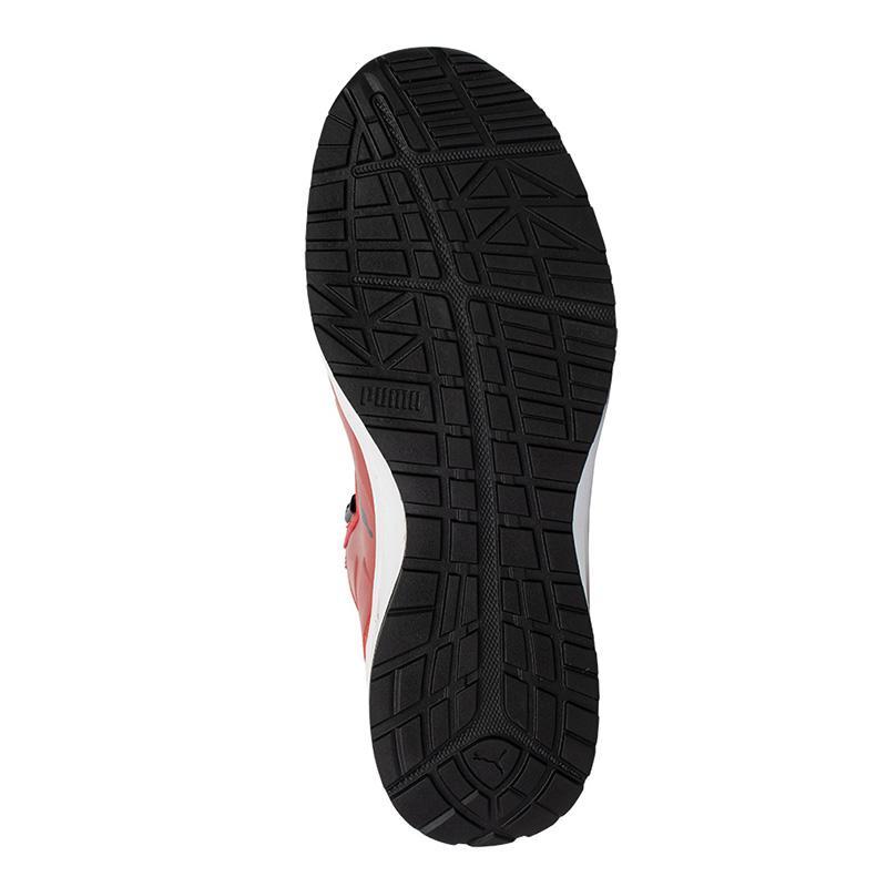 プーマ 安全靴 PUMA ライダー 2.0 レッド＆ブラック ディスク ミッド