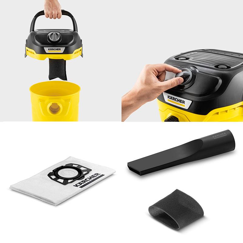 ケルヒャー（KARCHER） [即納在庫品] 乾湿両用バキュームクリーナー