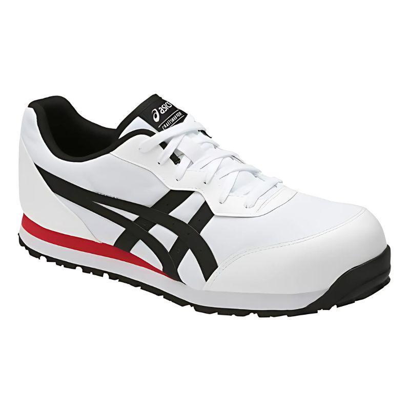 即納在庫品] アシックス ウィンジョブ CP201 ホワイト×ブラック 27.5cm