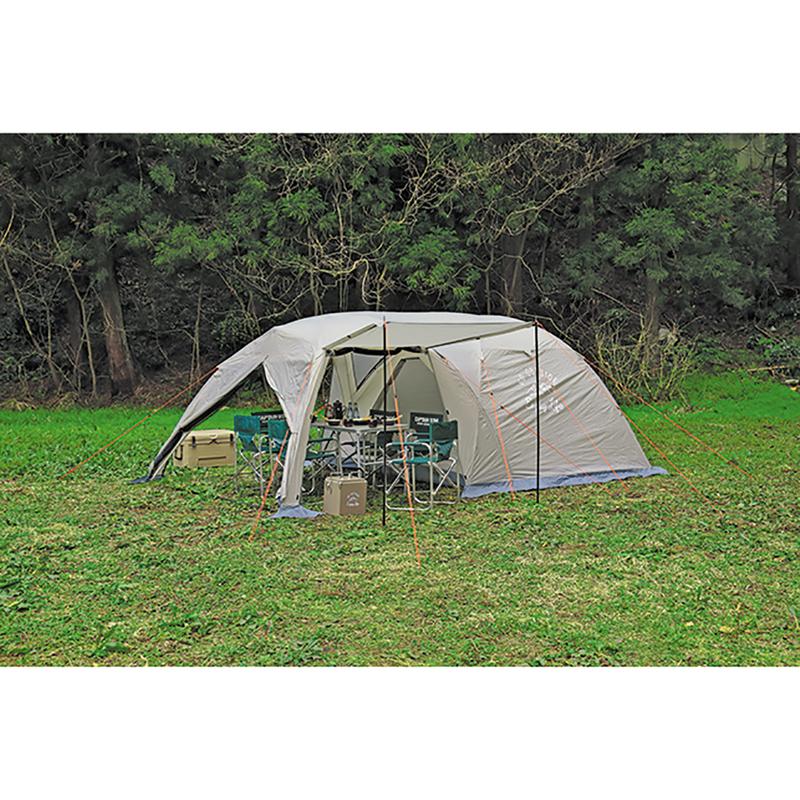 キャプテンスタッグ　2ルームテント レビュー】キャプテンスタッグ オルディナ スクリーンツールーム