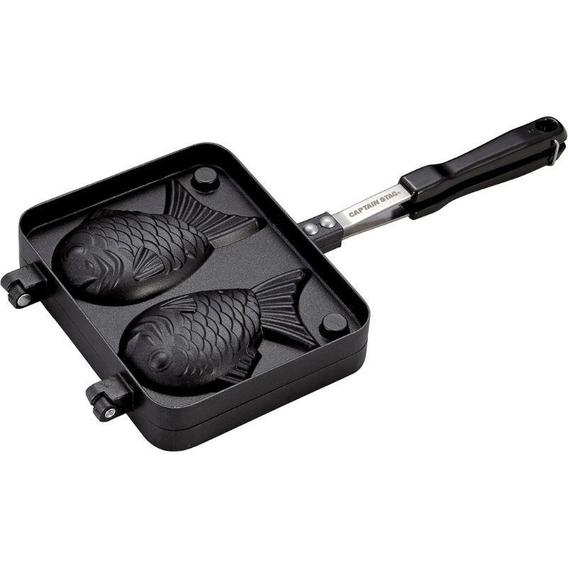 キャプテンスタッグ キャストアルミ たい焼き器 UG-3089