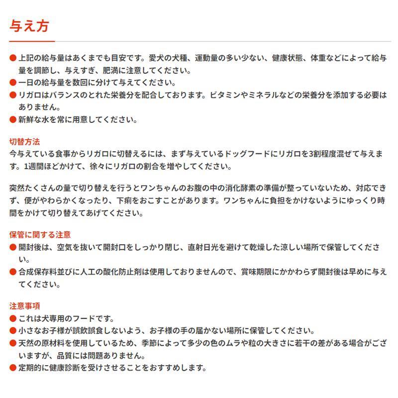 リガロ ハイプロテインレシピ 7歳以上 ターキー 900g｜hcvalor｜05