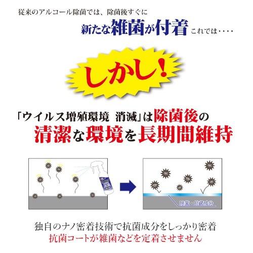 即納在庫品] 染めQテクノロジィ ウイルス増殖環境消滅 500ml