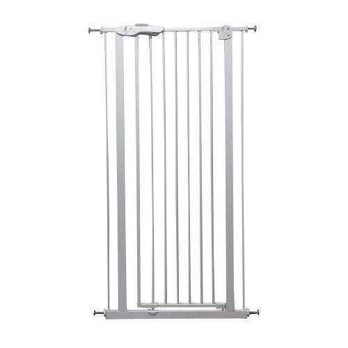 wanyanya スチールペットゲート 150cm ホワイト ハイタイプ 柵 ペット