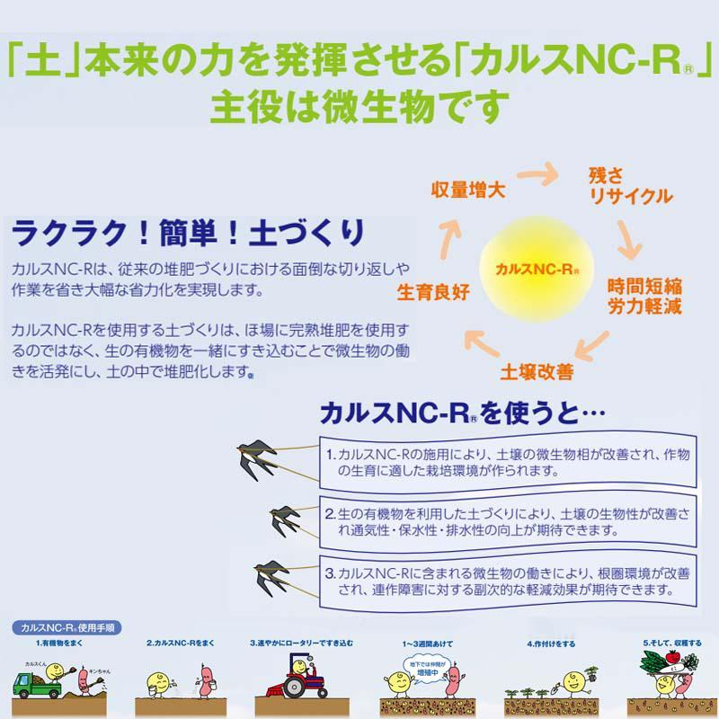 リサール酵産 [即納在庫品] カルス NC-R 10kg 粉状 土壌改良剤