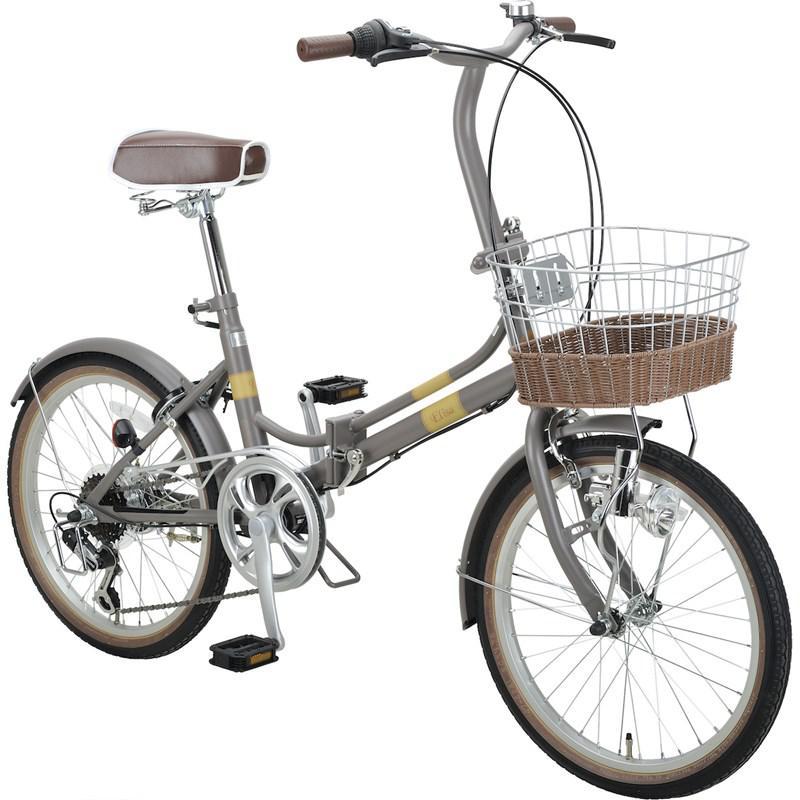CAPTAIN STAG（キャプテンスタッグ） 折りたたみ自転車 エリーサ 