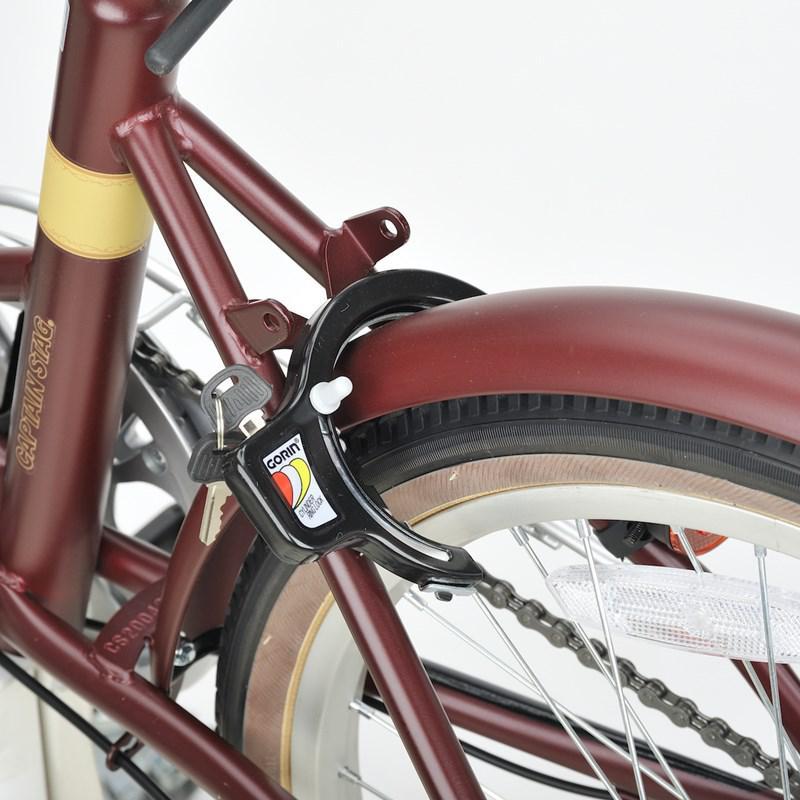 CAPTAIN STAG（キャプテンスタッグ） 折りたたみ自転車 エリーサ