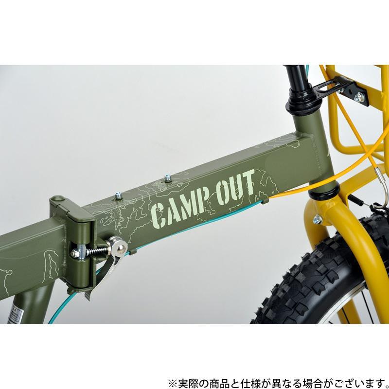 キャプテンスタッグ 折りたたみ自転車 ワイルダー FDB206 キャプテンスタッグ 折りたたみ自転車 ワイルダー FDB206