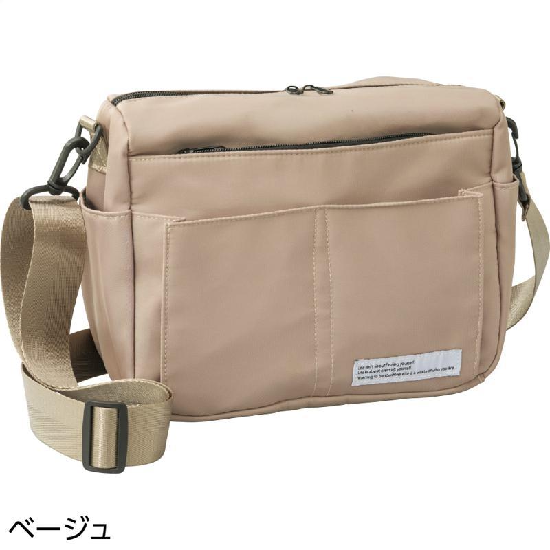ポケットたくさんショルダーバッグ ベージュ サイズ:フリー (822229