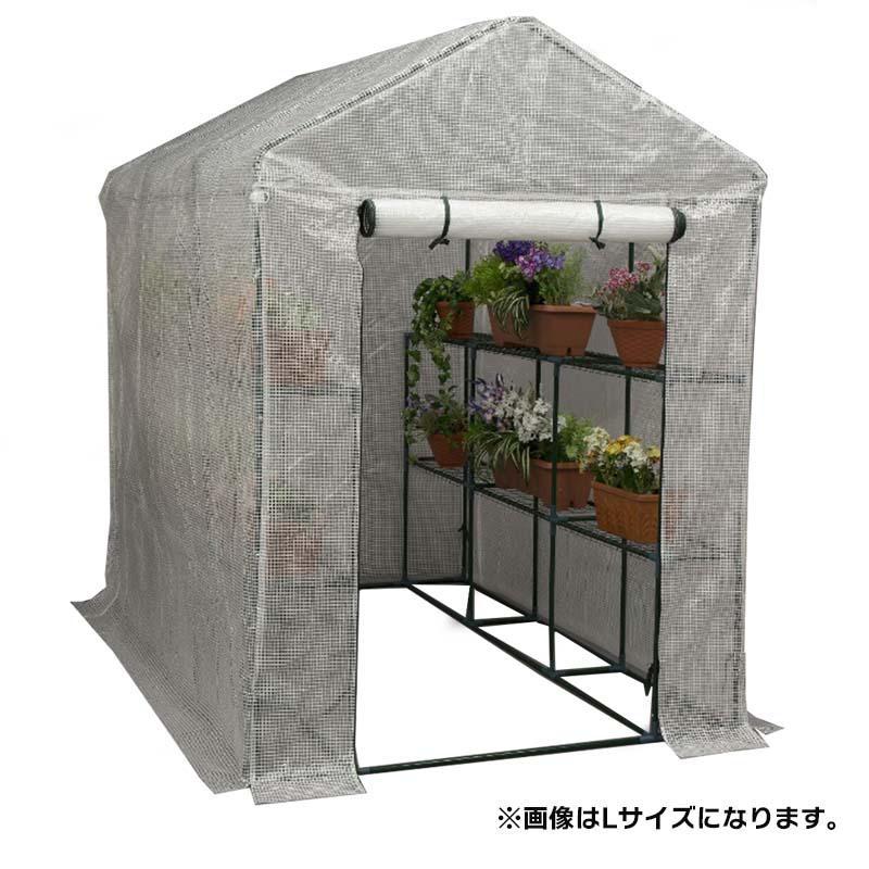 谷村実業 APET 園芸用菜園ハウス 中TAN-3021-M0.6坪分 ビニール温室
