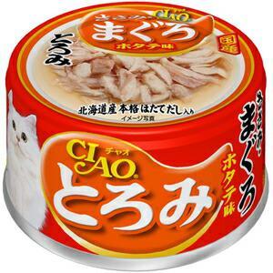 いなばペットフード チャオとろみささみ・まぐろホタテ味80g