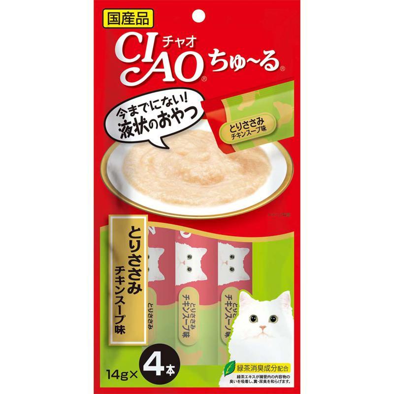 いなばペット CIAO ちゅ?る とりささみ チキンスープ味 SC-107 : ホームセンターバローYahoo!店 - 通販 - Yahoo ...