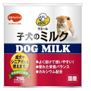 【新品】ビタワン マミール 子犬のミルク 250g×4缶 国産 日本ペットフード 日本ペットフード ビタワンマミール 子犬のミルク250g
