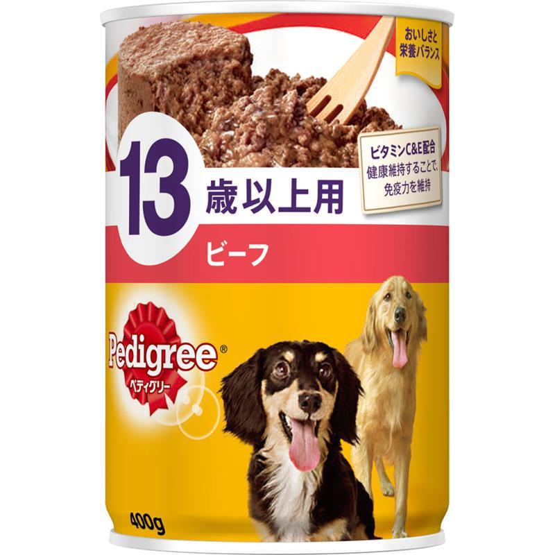 ペディグリー缶 13歳以上用 ビーフ 400g ドッグフード マースジャパン 