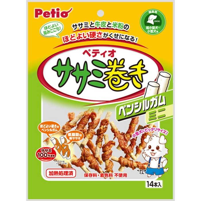 ペティオ Petio ササミ巻き ペンシルガムミニ 14本入｜hcvalor