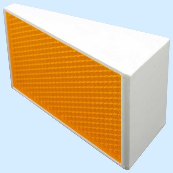 WAKI リフレクター（反射板） Z-47 100×53×45 オレンジ 4435200