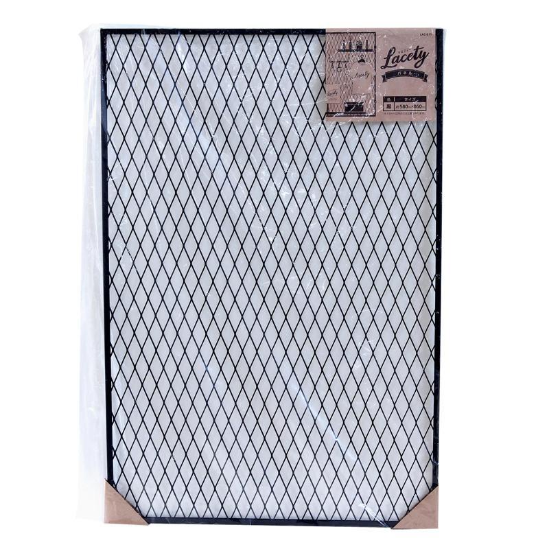 Lacety(ラスティー) パネル 黒 86×58cm WAKI(和気産業) (LAC-011)