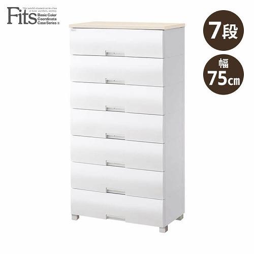 天馬 フィッツプラス Ｆ7507 メープル Fits 7段 75cm幅 多段 :vh