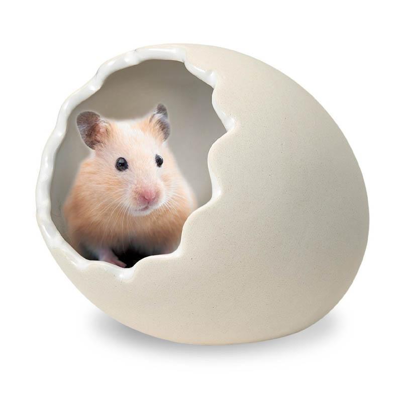 マルカン ハムスター ハウス たまご型がかわいい はむすたまご M