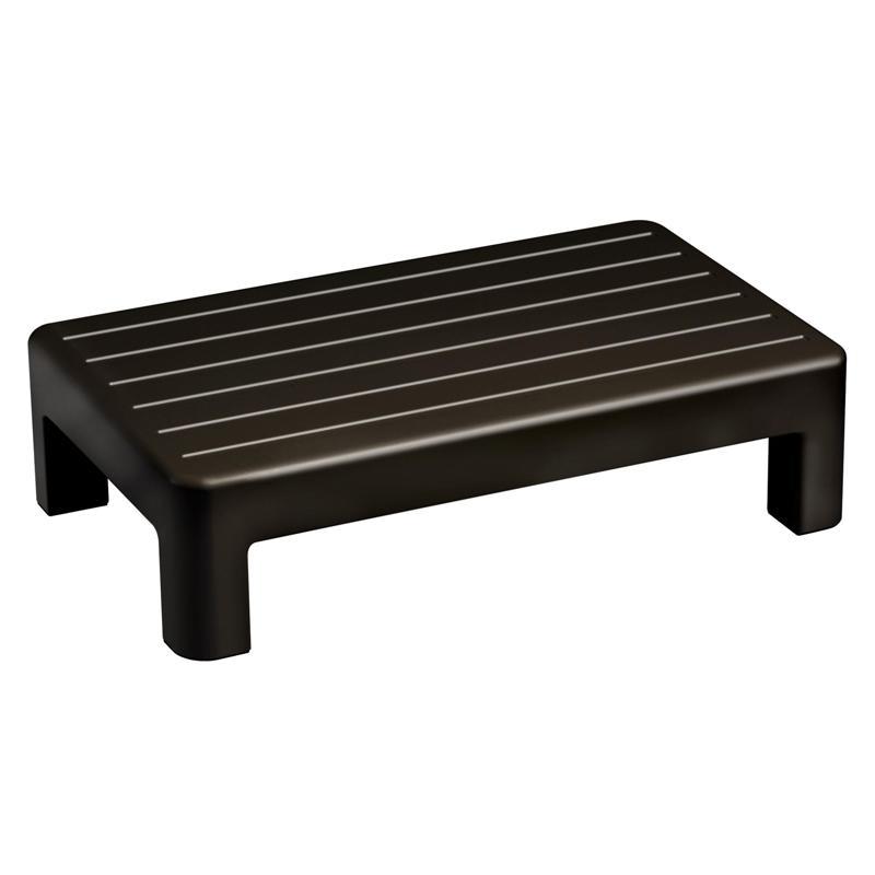 プラスチック踏み台 大型 ブラウン 550mm×340mm×140mm 小原産業 (ST