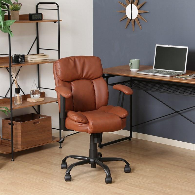 【新品・送料無料】ＰＵプレジデントチェアーマンチェスター　ＢＲ PUプレジデントチェアーマンチェスター BR : ホームセンター