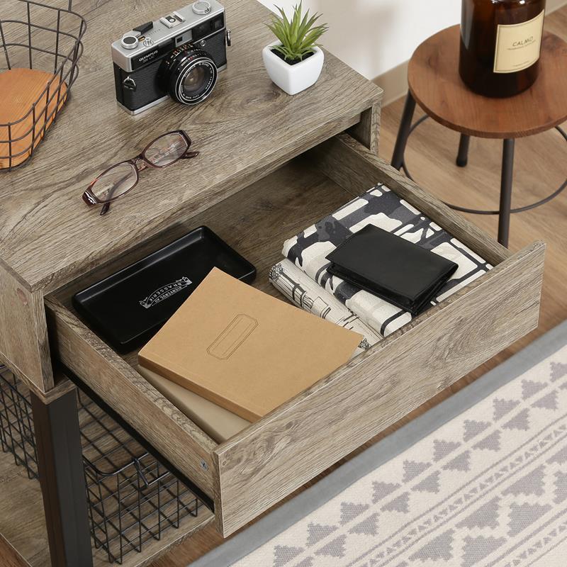 サイドテーブル テーブル 机 FITサイドテーブル 収納 引き出し