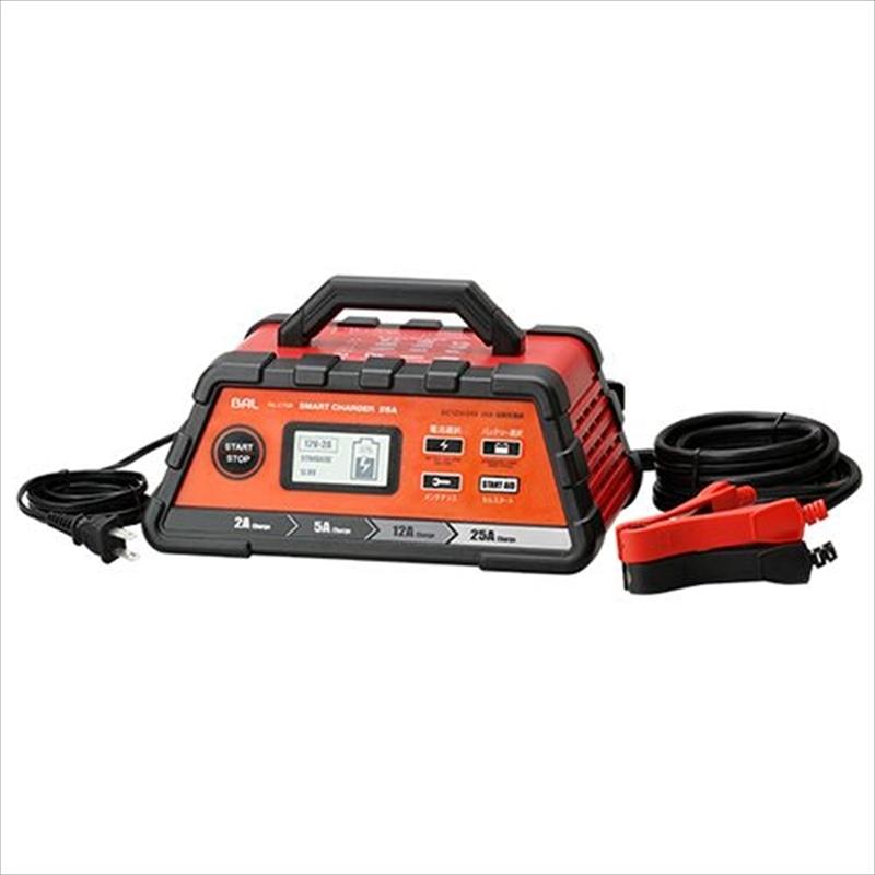 大橋産業 12V・24Vバッテリー充電器SMART CHARGER 25A 2708