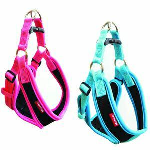 カワノ産業 マイスタークッションソフティハーネスL 青/黒