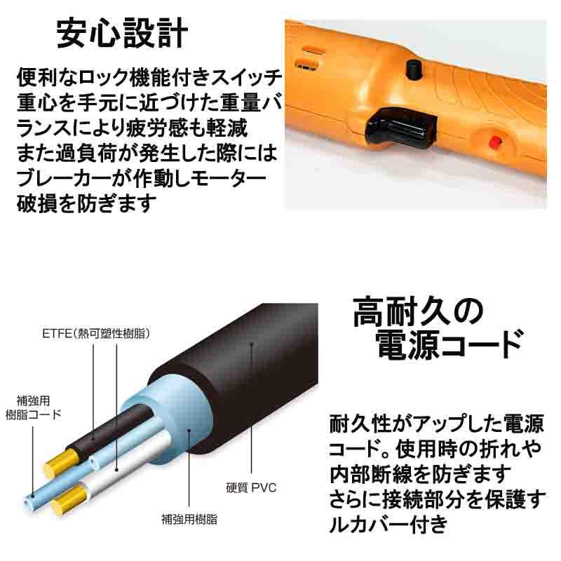 ニシガキ工業 ニシガキ 太丸バリカンS 10枚刃 N-964 電動バリカン 刈込