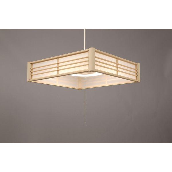 アイリスオーヤマ LED和風ペンダントライト メタルサーキットシリーズ 調色 6畳 PLM6DL-J