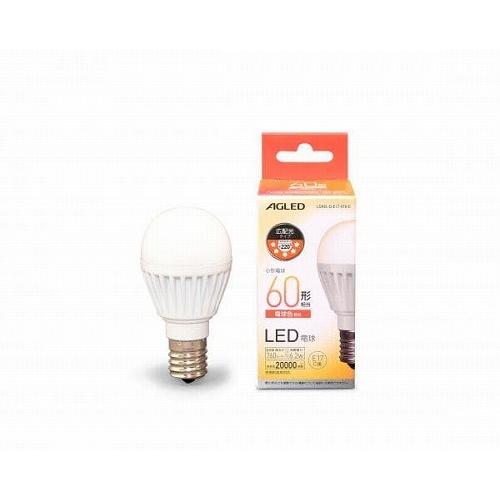 アイリスオーヤマ LED電球 E17 広配光 60形相当 電球色 LDA6L-G-E17-6T6-E｜hcvalor